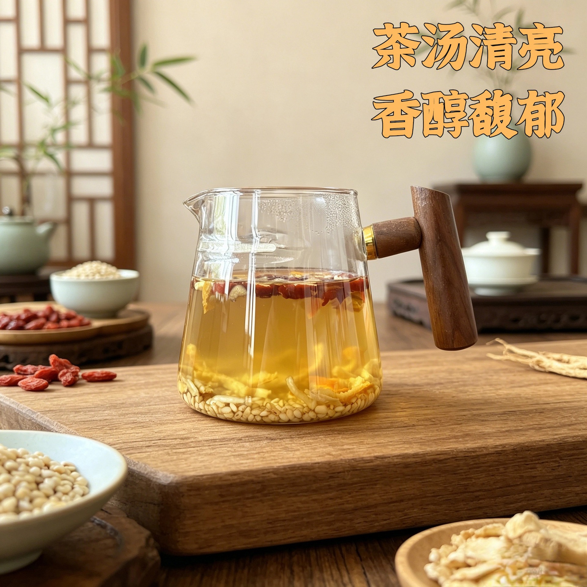 Chen Pi Red Date Ginger Rice Tea 250g Roasted Brown Rice Herbal Tea with Dried Ginger Shreds Sugar Free specifications