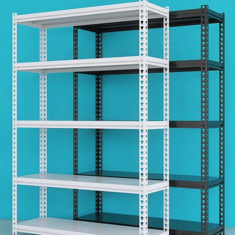 Storage Rack Multi-Layer Thickened Angle Steel Shelf Display Rack Household Adjustable Storage Rack Supermarket Storage Iron Rack