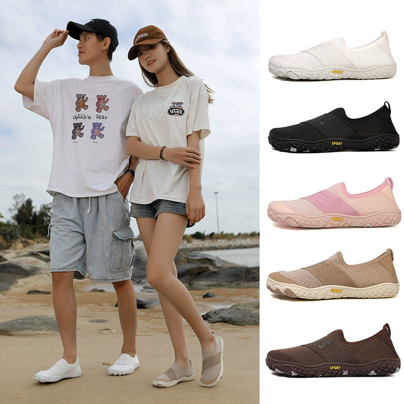 Новые кроссовки для пар через границу, быстросохнущая дышащая пляжная обувь, спортивная обувь для плавания на открытом воздухе, обувь для пешего туризма и альпинизма с пятью пальцами.