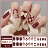 Cosmetic nail stickers, manicure tools set for manicure for nails, ready-made product