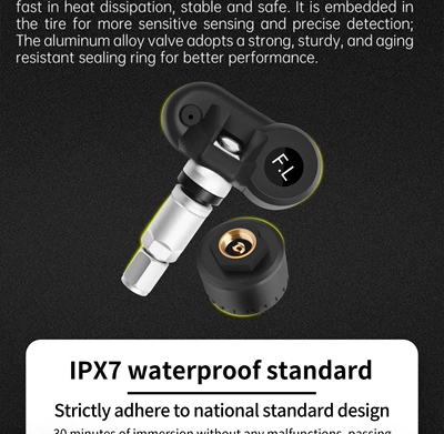 Monitor TPMS System Tire Pressure | Tire pressure monitoring system - 1-sensor