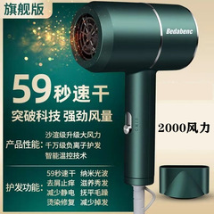 Shunrui Hair Dryer Home Salon Salon High Power Hair Dryer Damaged Hair Cold Hot Wind No Noise