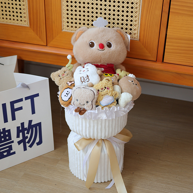 成品大号毛绒公仔玩偶圣诞花束创意送闺蜜女友生日女生儿童情人节|undefined