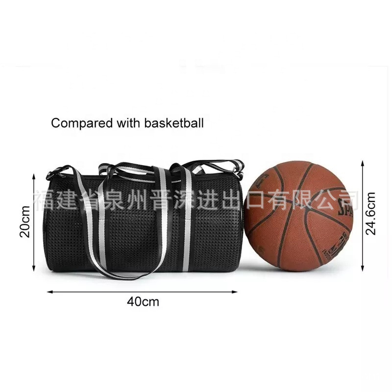 Basketball trend shoulder bag for gym