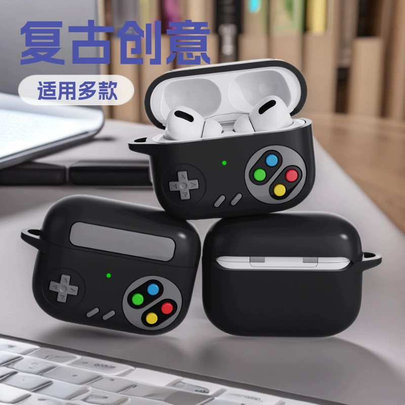 Apple, совместимые силиконовые наушники, ретро-игровая консоль, защитный чехол Pro, Bluetooth, Pro2