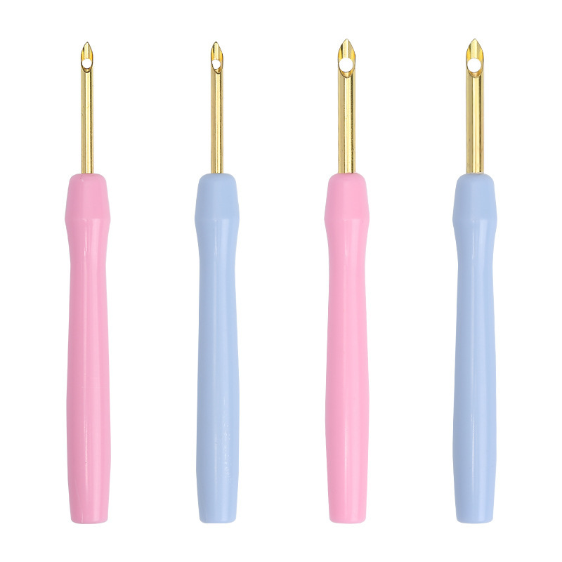 Bolígrafo de mango de plástico nuevo transfronterizo, pinza rusa, pinza de bordado, pinza de lana gruesa, pinza, pinza de bordado