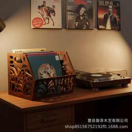 铁艺结合储物架家用桌面杂志整理收纳架多功能杂物置物架