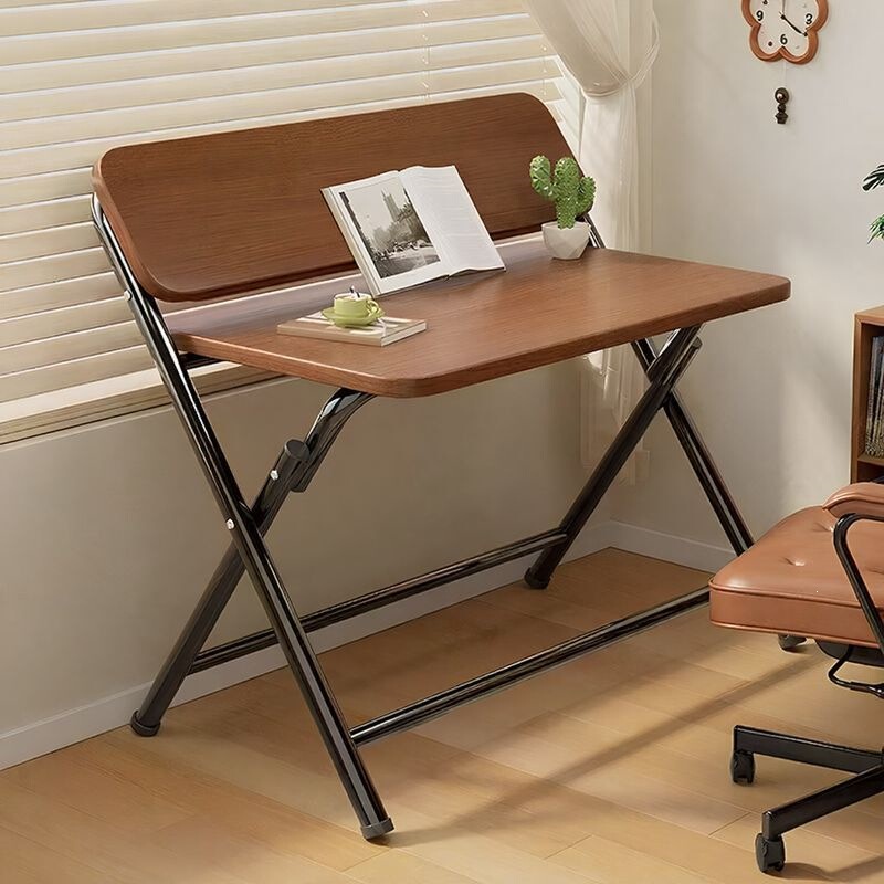 No-installation required computer desk, foldable desk for students, home writing desk, bedroom bedside table, simple office desk No-installation required computer desk, foldable desk for students, home writing desk, bedroom bedside table, simple office desk