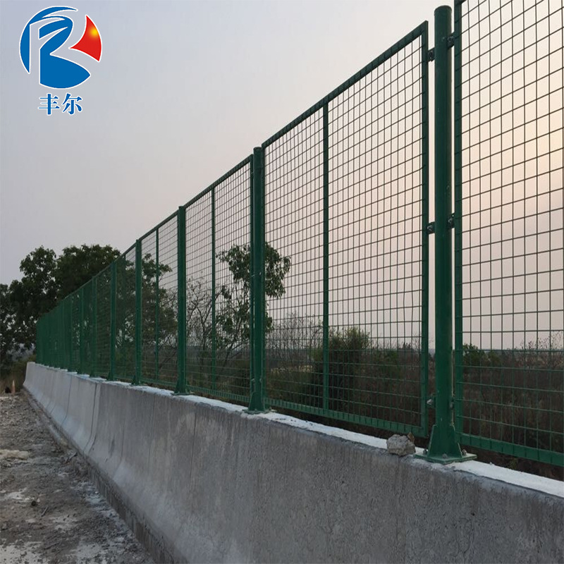 桥梁防抛网 高速天桥防落网 公路高架框架护栏防护防眩网