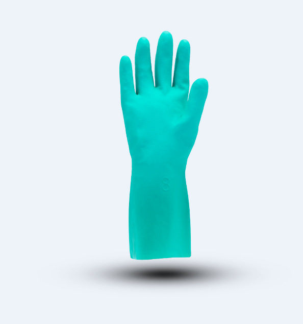 EXCIA 锐亚 CT135绿色丁腈手套 食品级丁腈手套  劳保手套