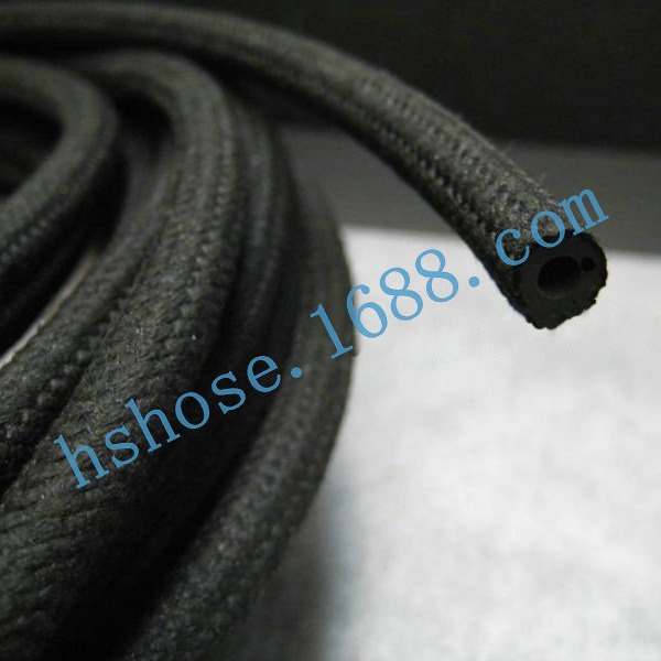 厂家供应各种尺寸的外编棉线耐油丁腈橡胶管