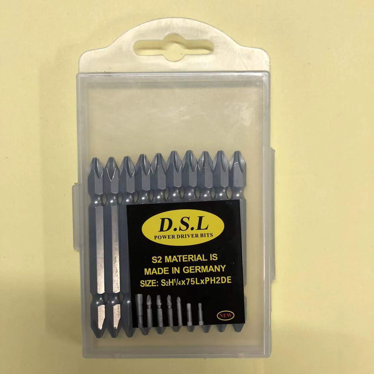 75 de doble cabeza de largo x PH2 (cabeza normal, regular)