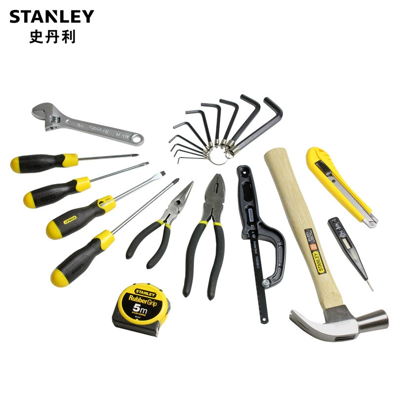 STANLEY Stanley Набор бытовых инструментов из 22 предметов, набор сумок для инструментов, набор инструментов 92-010-23C