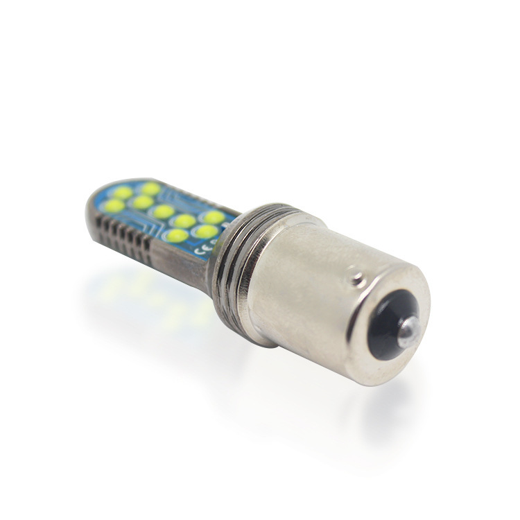 YBW Car LED Brake Light Bulb 1156 1157 CPB 18-core Reverse Light Tail Light 3030 12smd