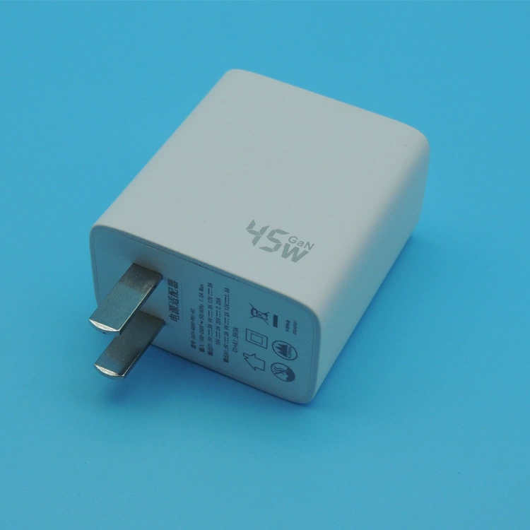 PD45W нитрид галлия 20V2.25A зарядное устройство 1A1C зарядная головка китайский стандарт сертифицированный 3C адаптер питания PD3.0