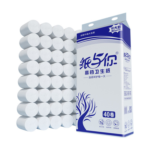 10 pounds of household toilet paper, bulk large rolls, coreless rolls, economical packing, grass paper, bathroom tissue, tissue paper, factory wholesale