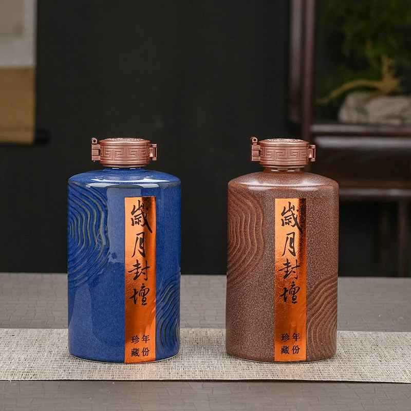 Керамическая бутылка вина 1 кг 5 кг с крышкой