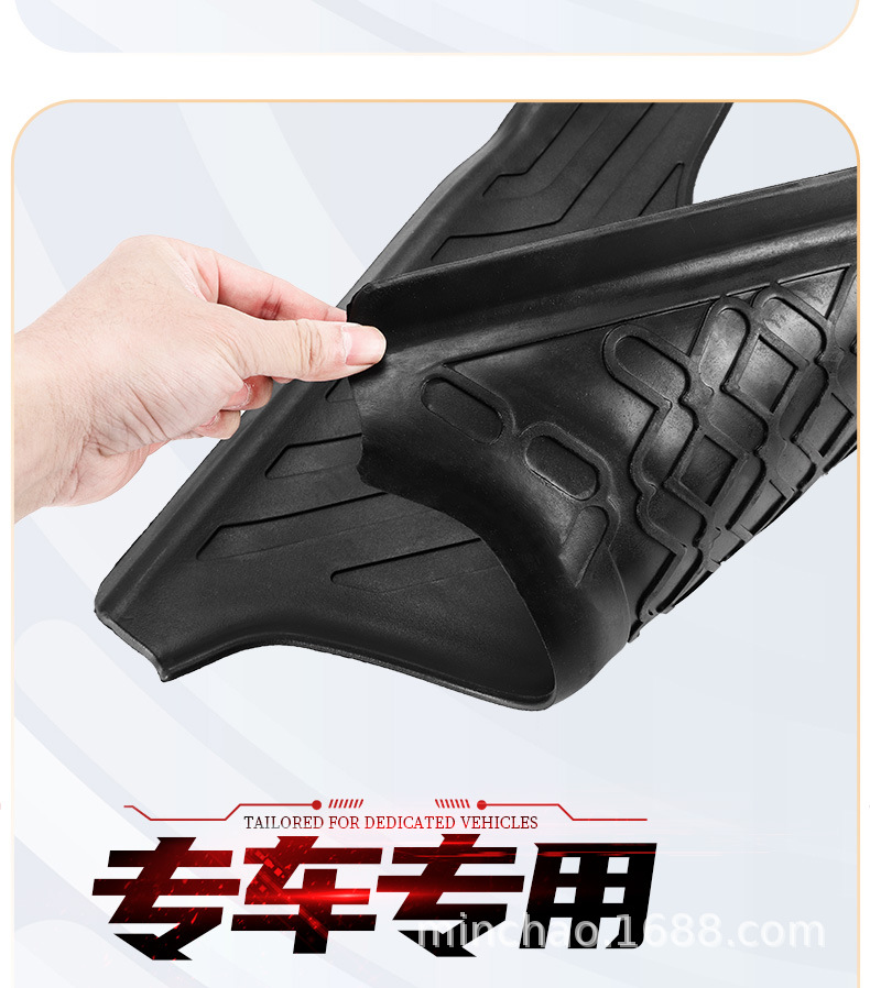 Electric Vehicle Floor Mats Are Suitable for Mavericks N1/N1S Edge-Wrapped Rubber Floor Mats, Non-Slip and Wear-Resistant Floor Mats, Comfortable and Waterproof