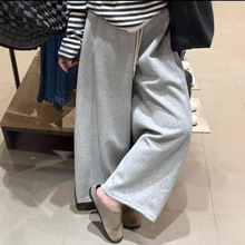 广州十三行加绒裤！2025冬季加绒柔软休闲抽绳香蕉裤气球卫衣裤女