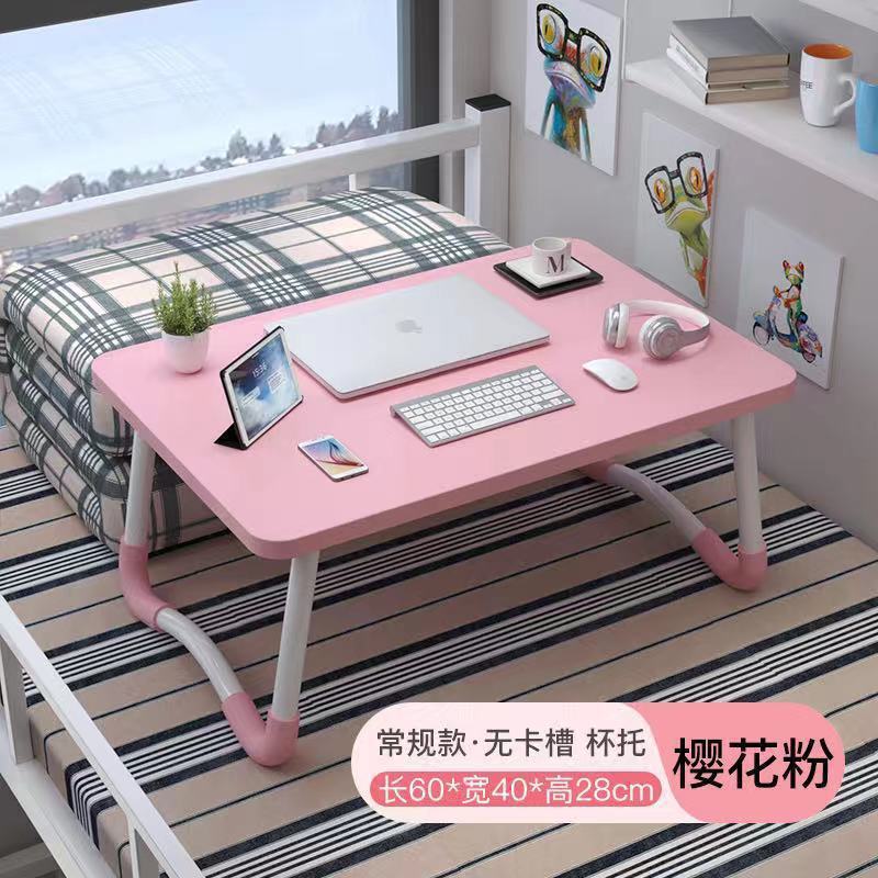 高さのあるベッドデスク学生寮ライティングホームコンピュータ怠惰な小さなテーブル折りたたみ式大型シンプルな寝室|undefined