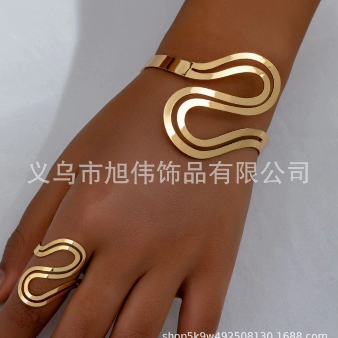 Brand sexy bracelet, jewelry, ring, accessory, set, European style, simple and elegant design