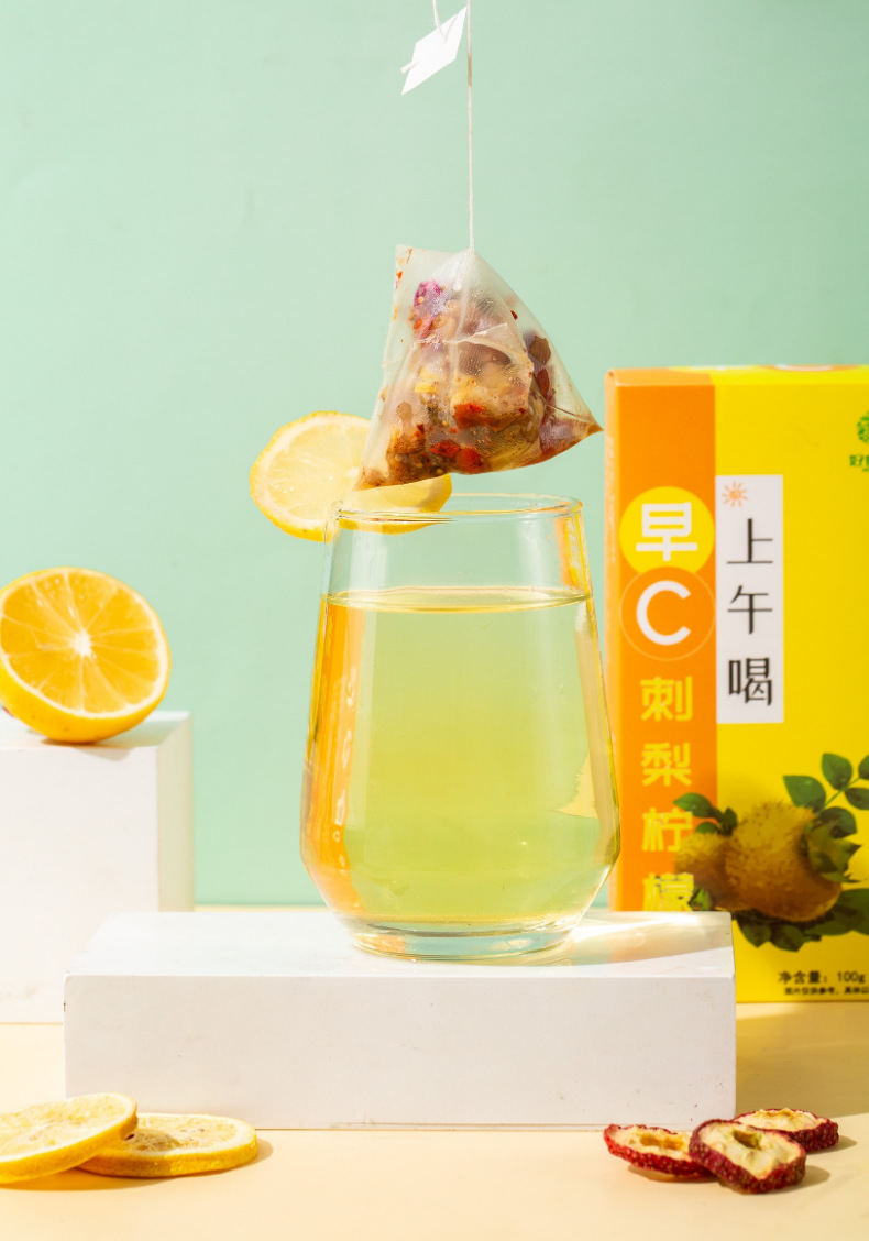 Morning C Evening A Herbal Tea Blend Black Goji Mulberry Tea 100g Sugar Free Dried Fruit Flower Tea specifications