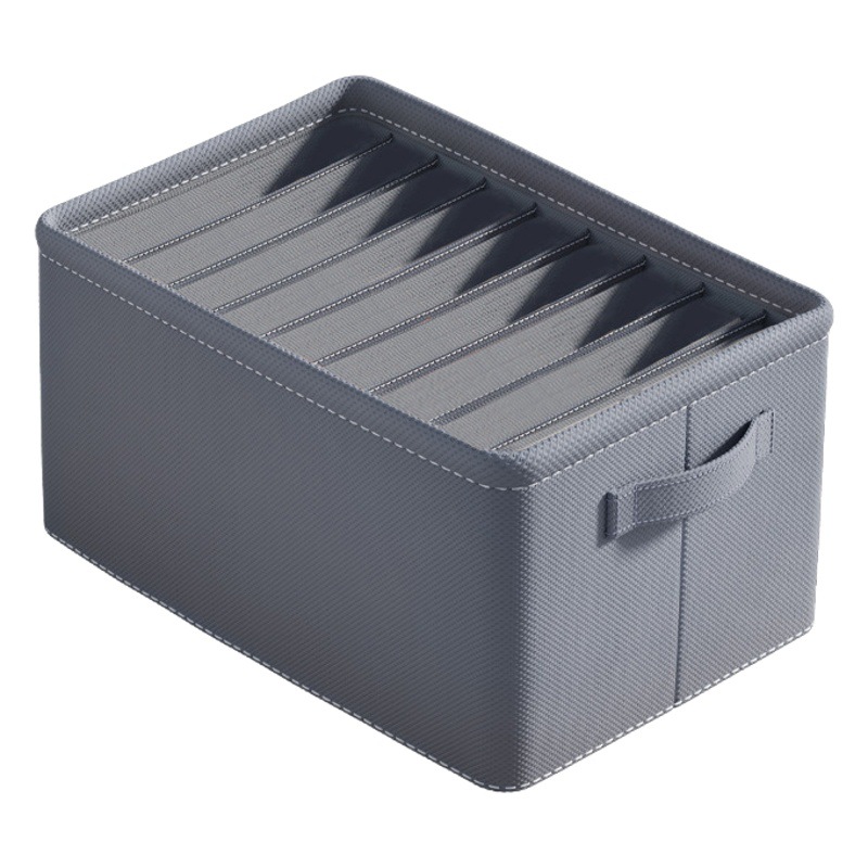 Ropa separada de almacenamiento y acabado caja de almacenamiento de ropa engrosada compartimiento caja de almacenamiento pantalones de mezclilla suéter caja de ropa interior