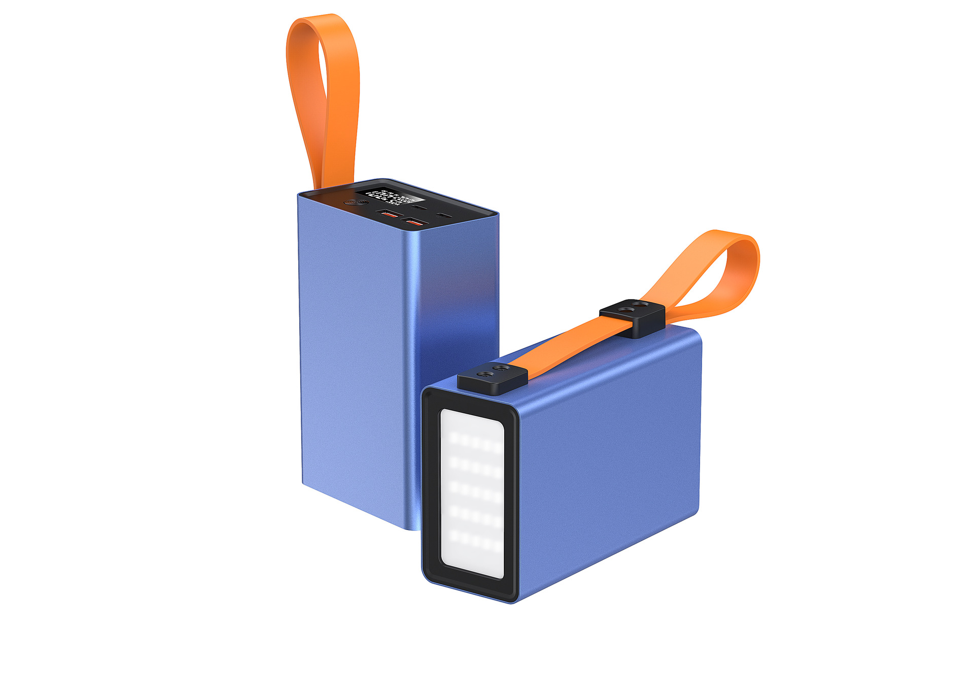 Aluminum Alloy Ultra-Large Capacity 40000mAh Power Bank with PD Bidirectional Fast Charging Durable Portable Mobile Power Supply for Students and Outdoor Use