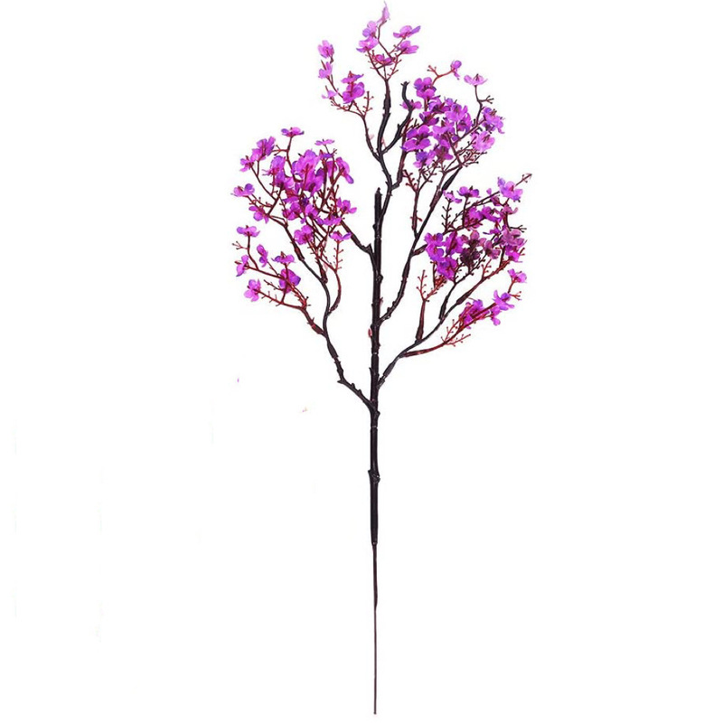 シミュレーション満天の星の小さい花の花束の布の花の満天の星の偽の花の枝の絹の花の造花の客間のレストランの道具|undefined