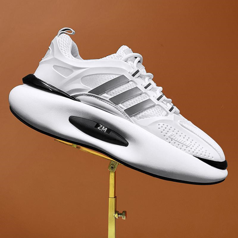 Zapatos de hombre 2026 nuevos zapatos deportivos de hombre de suela gruesa, moda coreana, zapatos casuales transpirables, zapatos de moda para padres. image 8