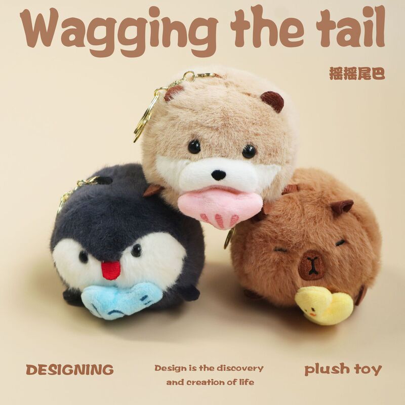 Panda Plush Toy Pendant, Capybara Keychain, Bag Charm, Keychain Doll, Pony Doll, Zodiac Animal Panda Plush Toy Pendant, Capybara Keychain, Bag Charm, Keychain Doll, Pony Doll, Zodiac Animal