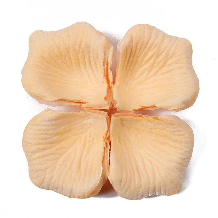 Pétalos de Rosa artificiales decoración de la confesión de la boda flor dispersa a mano propuesta del día de San Valentín haciendo romántica decoración de la habitación de la boda suministros