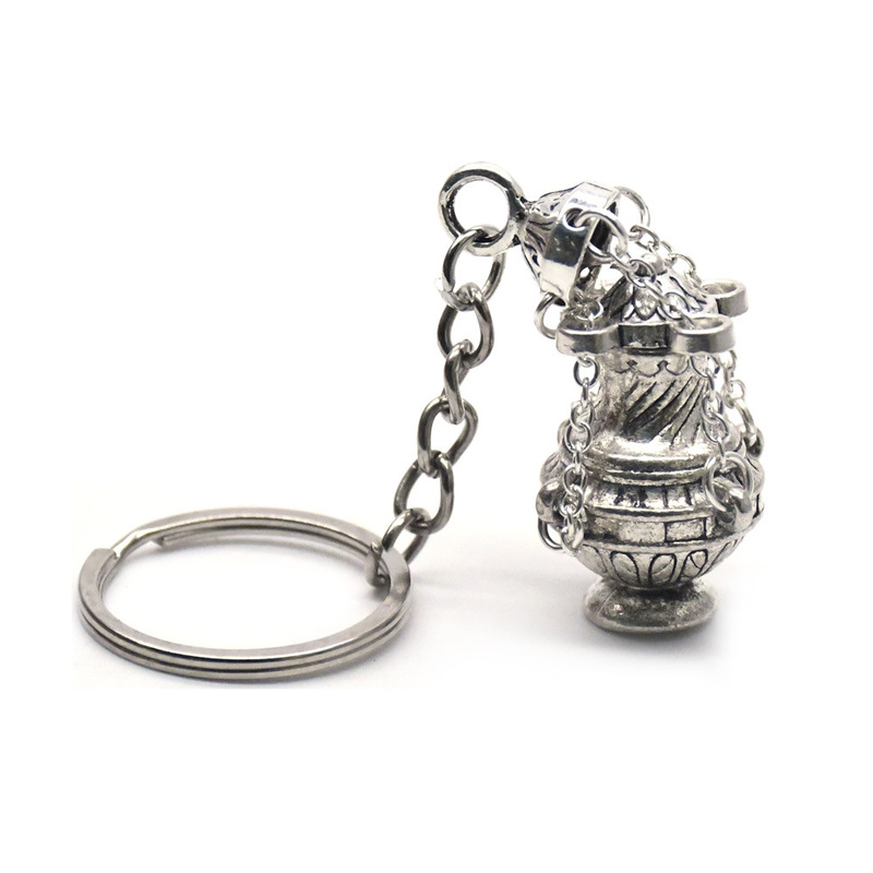 Incense Burner Keychain Pendant Can Be Used as a Spice Burner, Household Item, Gift, Promotional Item, Accessory, or Pendant for Men and Women