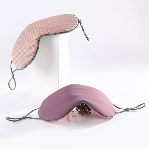 Double-Sided Sleep Mask Gift for All Seasons, Daytime Nap Mask, Light and Cool Dual-Use Eye Mask