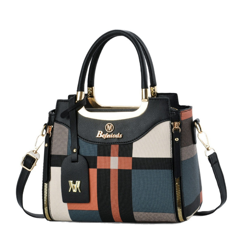 Diseño de empalme bolso de mano de moda universal de viaje mochila de hombro casual diaria práctica mochila de mano