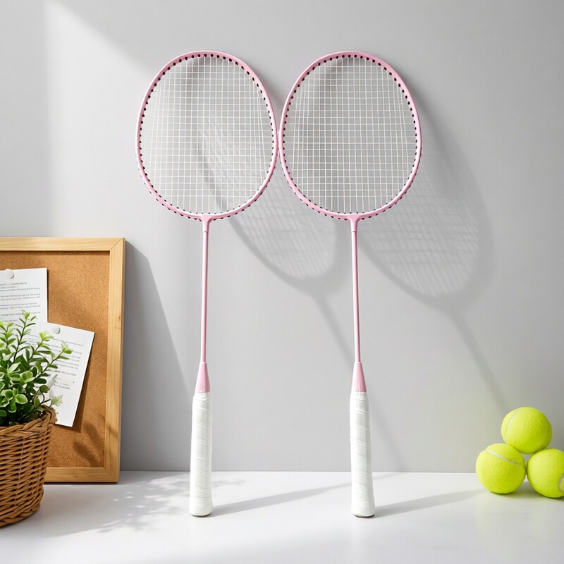 New Model of Genuine Badminton Rackets, Ultra-Light and Durable, Suitable for Adults, Single or Double Rackets, High-Quality Offensive Rackets, Stylish Badminton Rackets, Double Rackets New Model of Genuine Badminton Rackets, Ultra-Light and Durable, Suitable for Adults, Single or Double Rackets, High-Quality Offensive Rackets, Stylish Badminton Rackets, Double Rackets