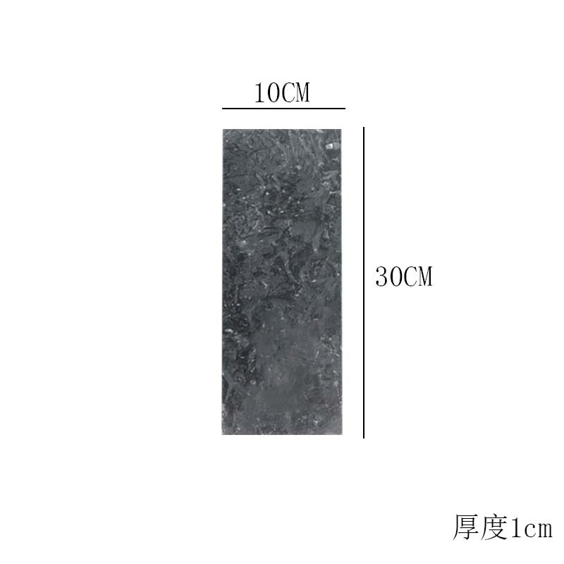 Nórdico ins estilo mármol natural bandeja hogar Mesa almacenamiento bandeja de almacenamiento de alimentos rectangular bandeja de almacenamiento de baño