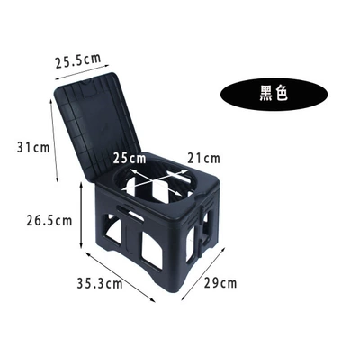 Hardener, Emergency Camping, Self-Driving, Kempinq və səyahət - small-black