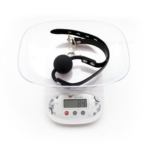 Adult leather sex mouth plug black sm sex auxiliary rubber mouth plug solid bondage black red mouth ring cloud warehouse