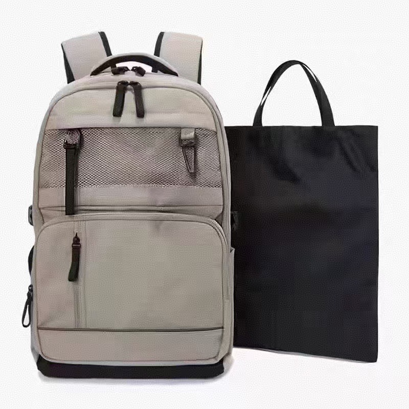 高品質韓国製ノートパソコン対応リュックサック、大学生向け大容量デイリーユーススポーツ学生用30Lリュック