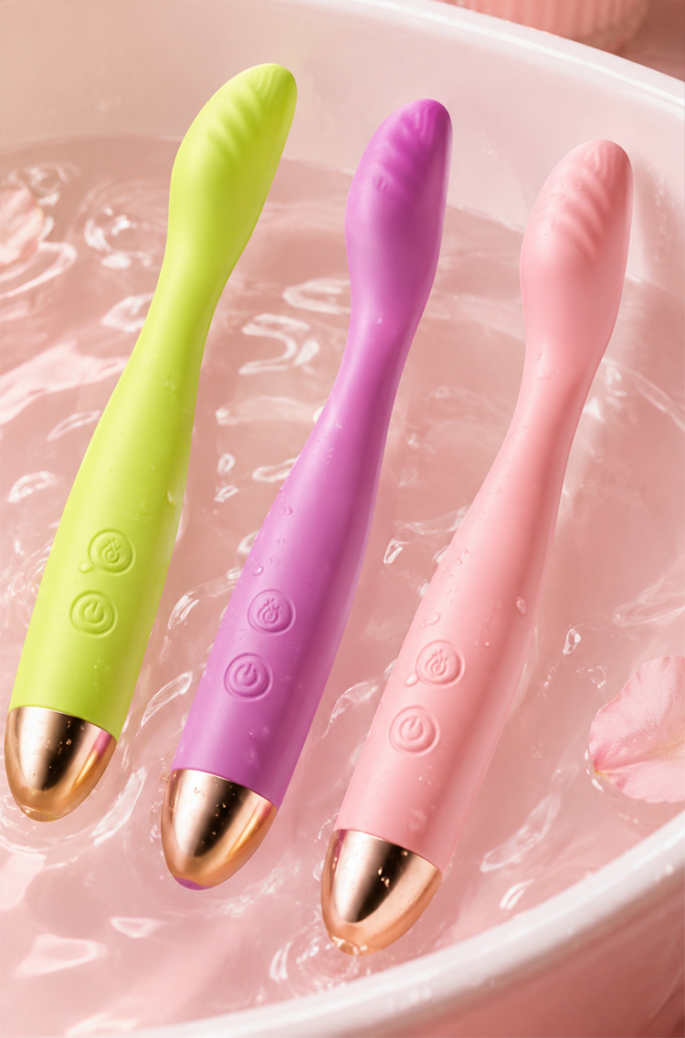 Jiuai Point Vibration Pen Rechargeable External Vibrator in Purple ABS — detail image 16