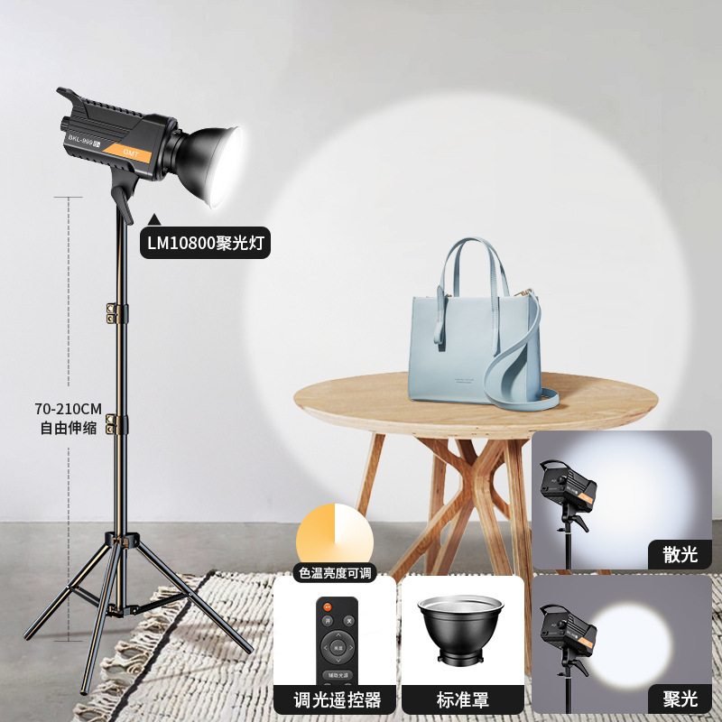 Floor lamp solar-powered, three colors, 2m