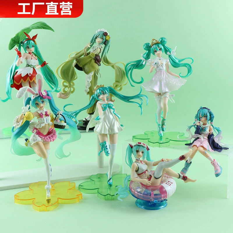 Edition Hatsune Hatskirt PVC Sakura Hatsune куклы Future двухмерная красивая девочка периферийный корпус украшения