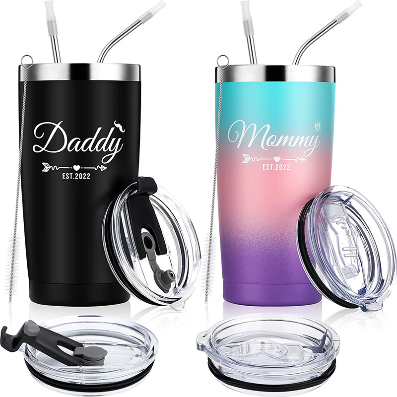 Transfronterizo 30oz taza de helado de coche acero inoxidable 304 taza de vacío de regalo hogar coche de doble capa de vacío taza de cerveza