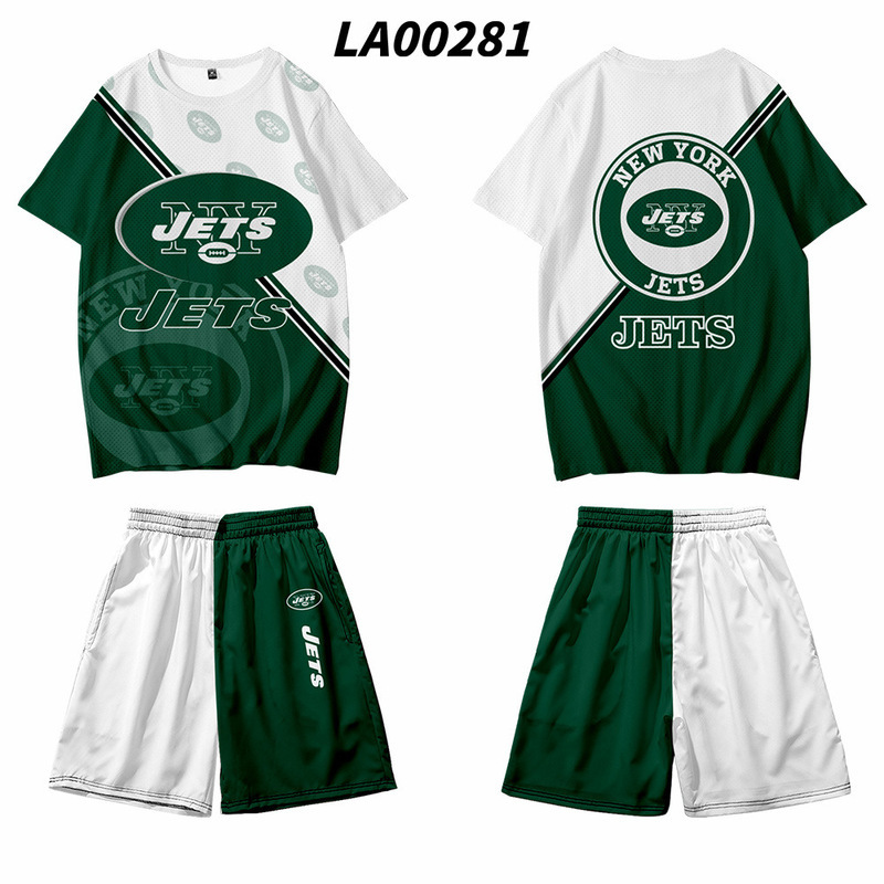 2021 traje de equipo uniforme de la NFL impresión digital impresión digital pantalones cortos de manga corta para hombres y mujeres todos los días se pueden fijar Z