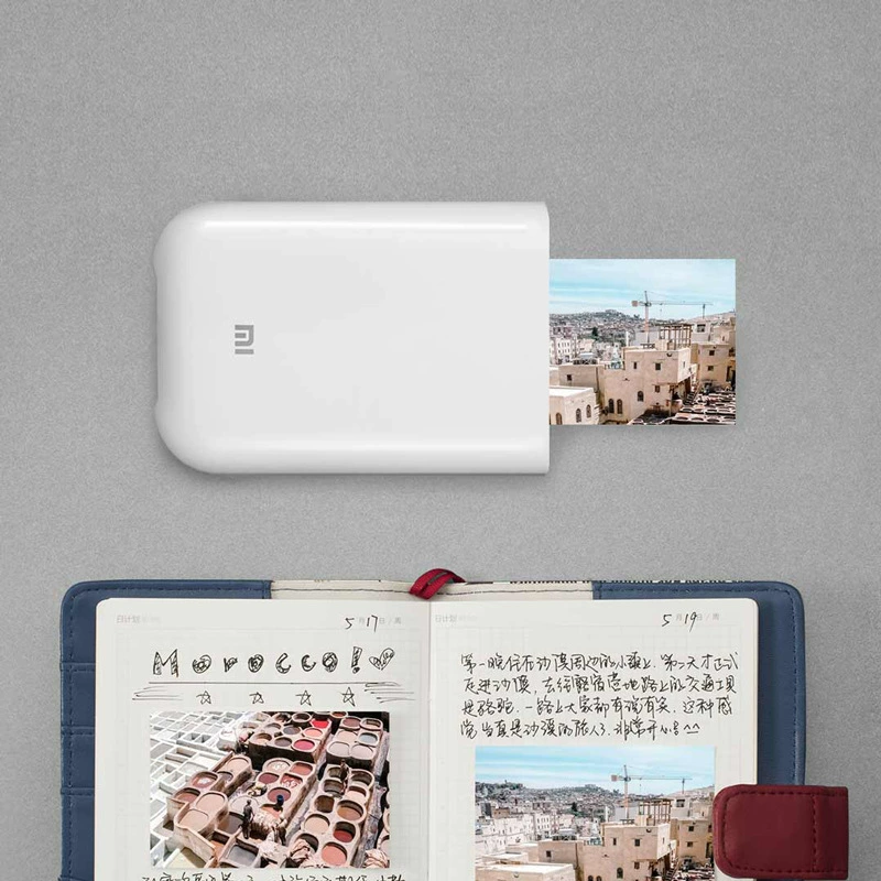 Polaroid, pocket printer, wireless photo, handheld mobile phone