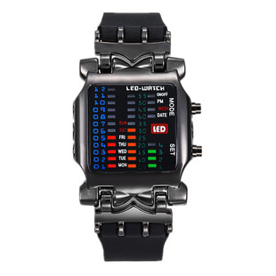 New Export E-Commerce Hot Selling Two-In-One Led Digital Watch Creative Crab Watch Student Led Crab Watch