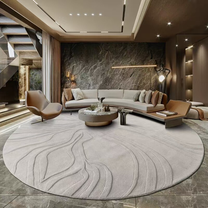 Carpet Factory Customizes Artistic Decorative Tapestries, 2026 Trendy Modern Patterns, Dust-Absorbing and Sound-Insulating Home Carpets, Made to Order