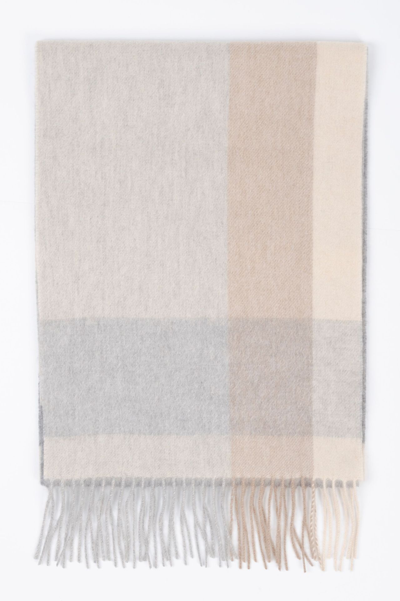 Mongolia interior puro cachemir lana de lana teñida en hilo a cuadros ondas de agua otoño e invierno bufanda para hombres y mujeres