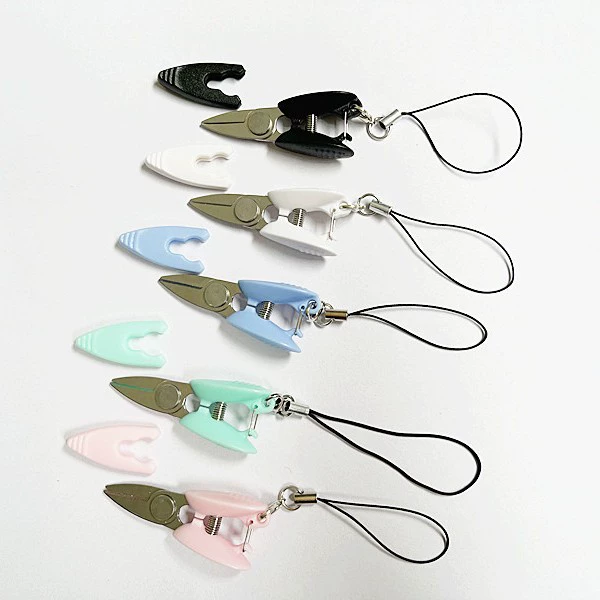 Office scissors, mini mini hanging scissors, carry convenient style small scissors
